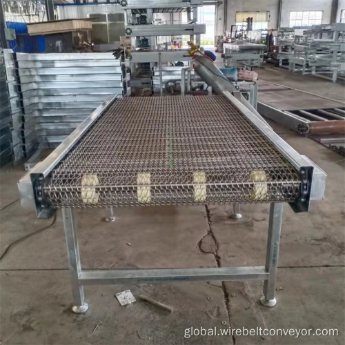 Metal Flattransmission Wire Mesh Belt OEM Service Stainless Steel Conveyor Belt Supplier